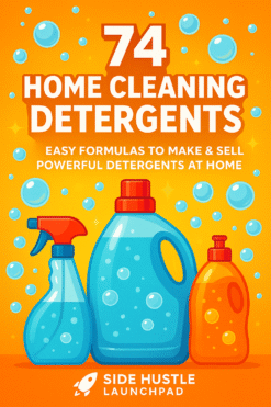 74 Home Cleaning Detergents – Make & Sell from Home